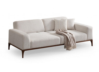 3+3+1 sofa set with leather armrest