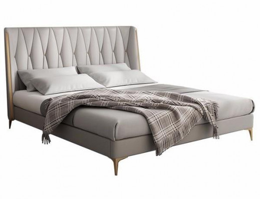 Bed Barnsäng Grezna in gray color