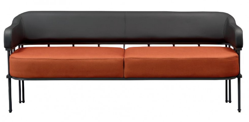 3-seater sofa with upholstery for the living room