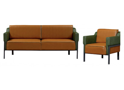 3+1 seating set for the living room with upholstered chair luxury sofas 2 pieces