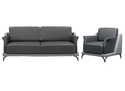 Luxury 2-piece living room furniture set upholstered hotel furniture aesthetic perfection elegance