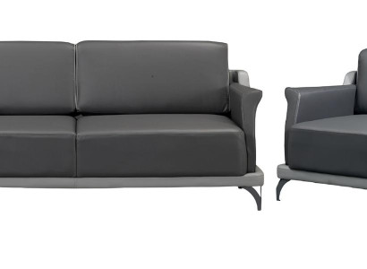 Luxury 2-piece living room furniture set upholstered hotel furniture aesthetic perfection elegance