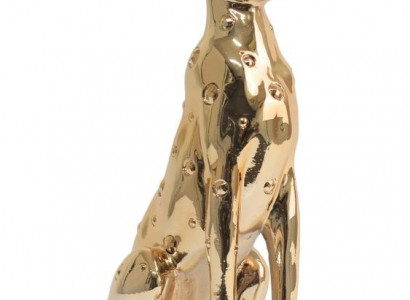 Panther figurine, garden statue, decoration