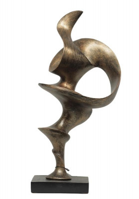 Bronze designer sculpture figure spiral 52 cm new