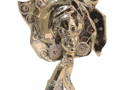 Elegant decorative bust figure