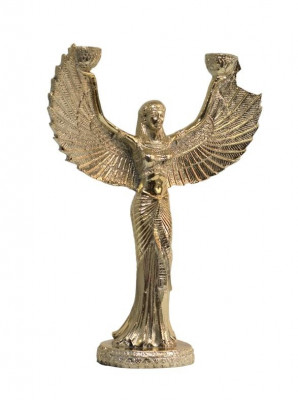 Angel statue design gilded new decoration