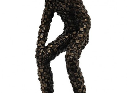 Antique style male figure sculpture decoration 34cm