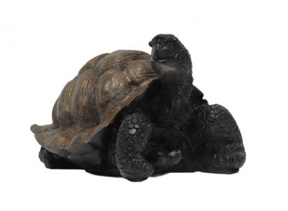 Antique style turtle figurine 33 cm