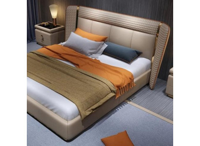 Modern upholstered bed