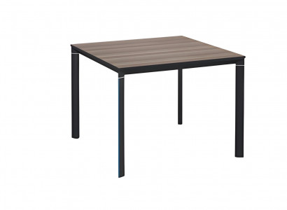 Modern black square table