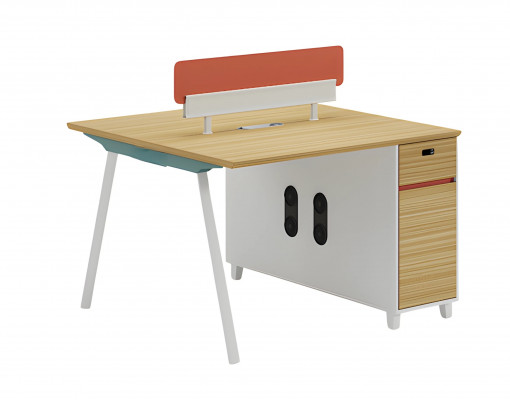 Modern writing desk with storage