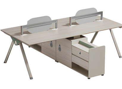 Work desk Groep 240x240cm