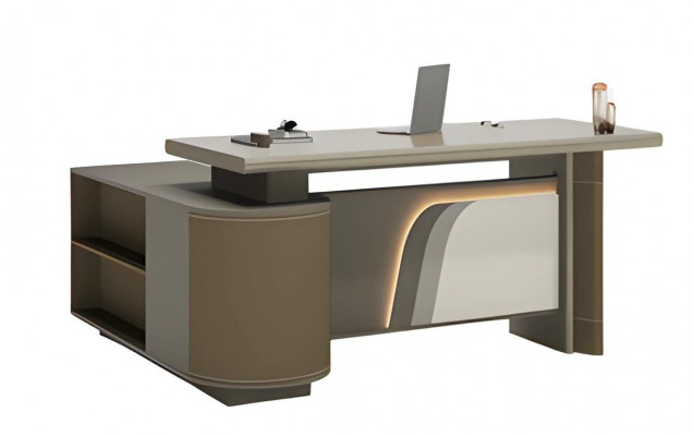 Reception table with light