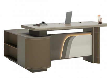 Reception table with light