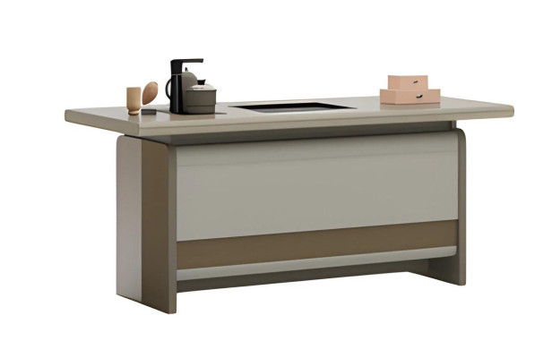 Modern table with practical storage space and elegant design