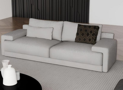 Elegant bench, comfortable in every detail