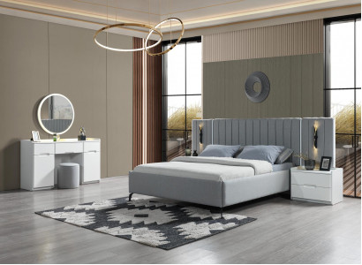 Elegant bedroom furniture set 5 pieces + 2 nightstands