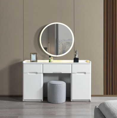 Modern compact dressing table for the bedroom