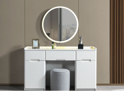 Modern compact dressing table for the bedroom