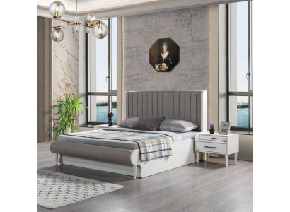 Elegant 3-piece furniture set with bed + 2 nightstands