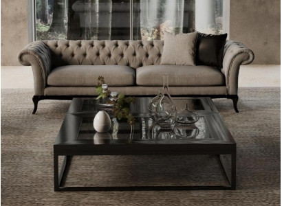 Modern three-seater, nice design, comfortable