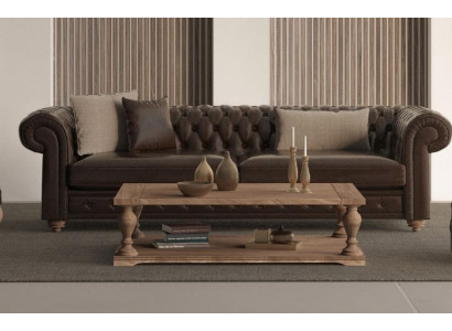 Practical bench for your living space in decorative style