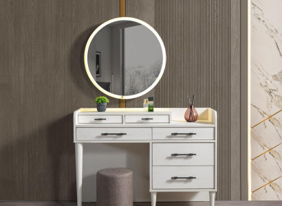 Modern wardrobe with mirror for the bedroom