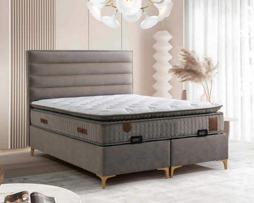 Light bed with mattress – Elegant piece of furniture for the bedroom