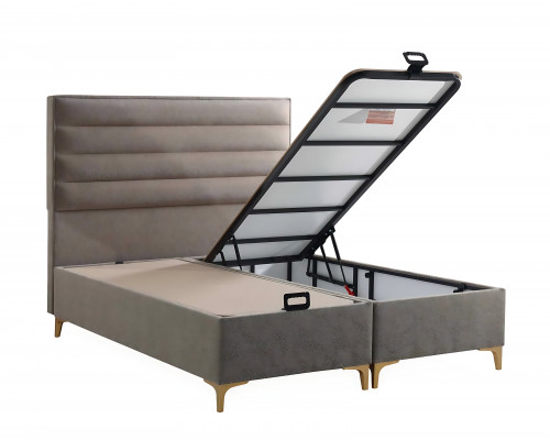 Light bed with mattress – Elegant piece of furniture for the bedroom