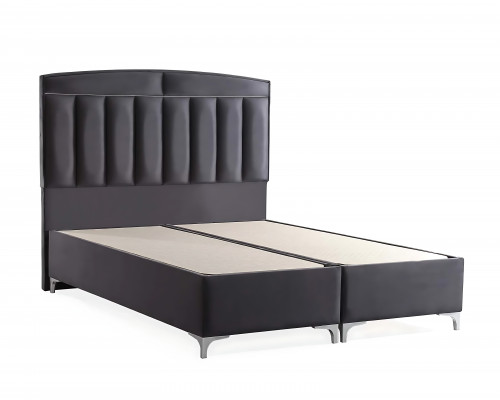 Set of modern beds with mattress