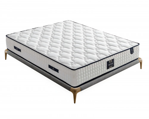 Set of modern beds with mattress