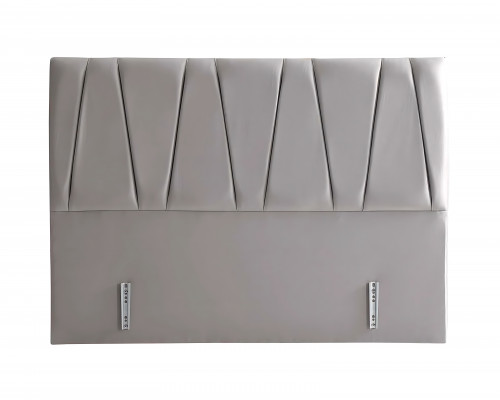 Elegant bed with mattress in modern style