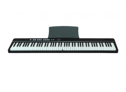 Portable digital piano with 88 keys: Bluetooth, app connection, and microphone connection