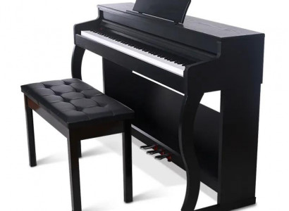 Digital piano lucios black for home
