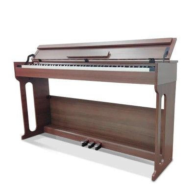 Digital piano for home use 137 cm brown
