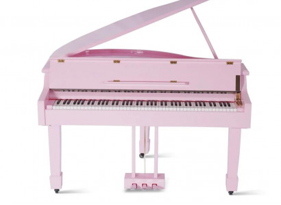 Digital pink piano