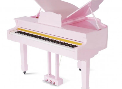 Digital pink piano