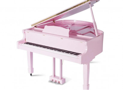 Digital pink piano