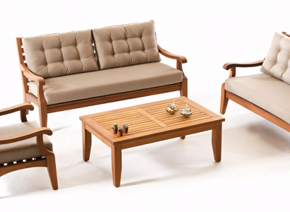 Elegant garden and terrace furniture