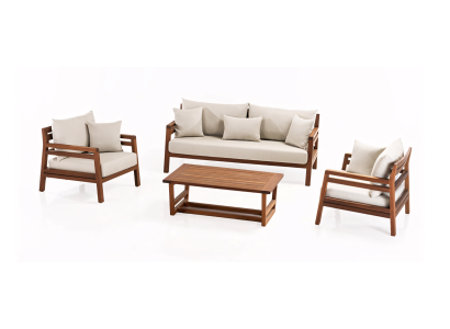 Garden set that combines beauty and comfort in every corner of the garden