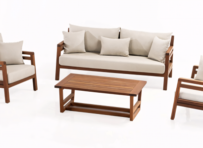 Garden set that combines beauty and comfort in every corner of the garden