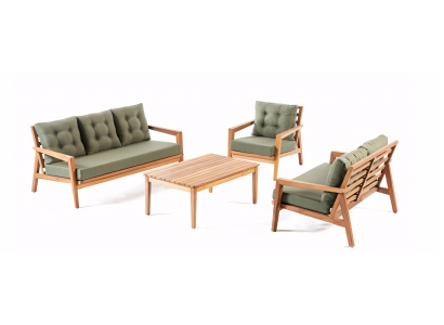 Garden furniture set, nature-inspired