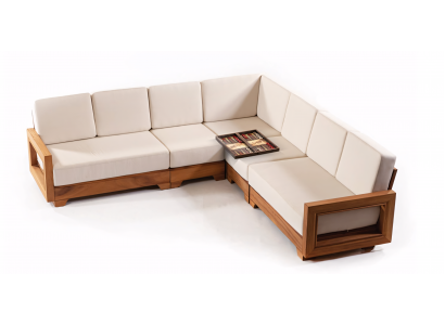 Elegant garden furniture set