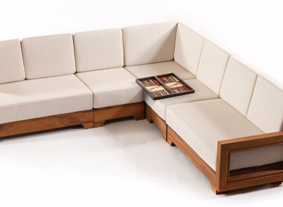 Elegant garden furniture set