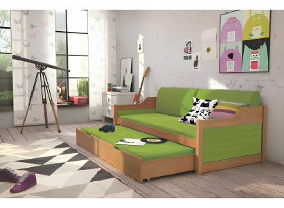 Bed with function and drawer, double bed, bunk bed, David beds