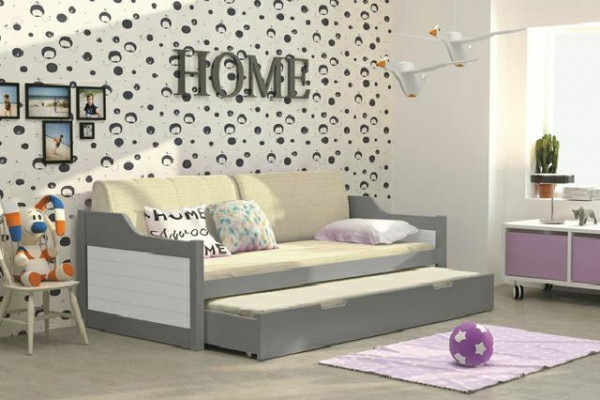 Bed with function and drawer, double bed, bunk bed, David beds