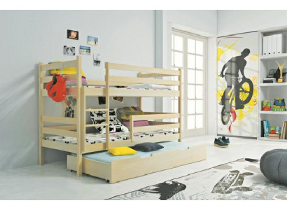 Double bed, high bed, double bed, solid wood beds