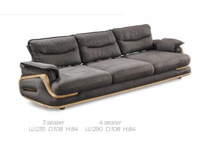 Sofa Couch Upholstery Three-seater Couches Luxury Furniture Italian Design 3-seater Sofas