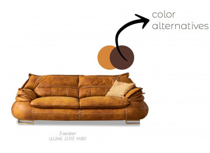Three-seater luxury 3-seater couch upholstery classic seating sofas living room furniture