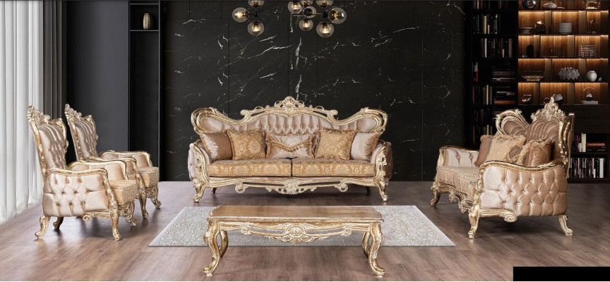Sofa set 3+3+1+1 seater coffee table sofa armchair sofas relax luxury set 5-piece